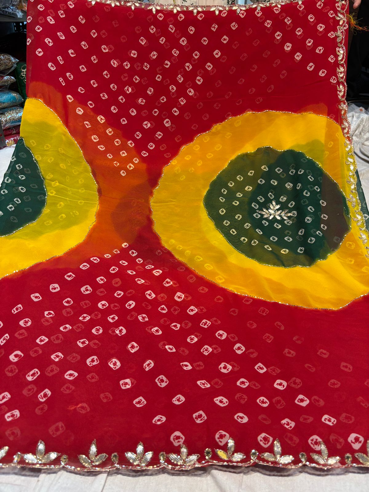 Bandhej Saree