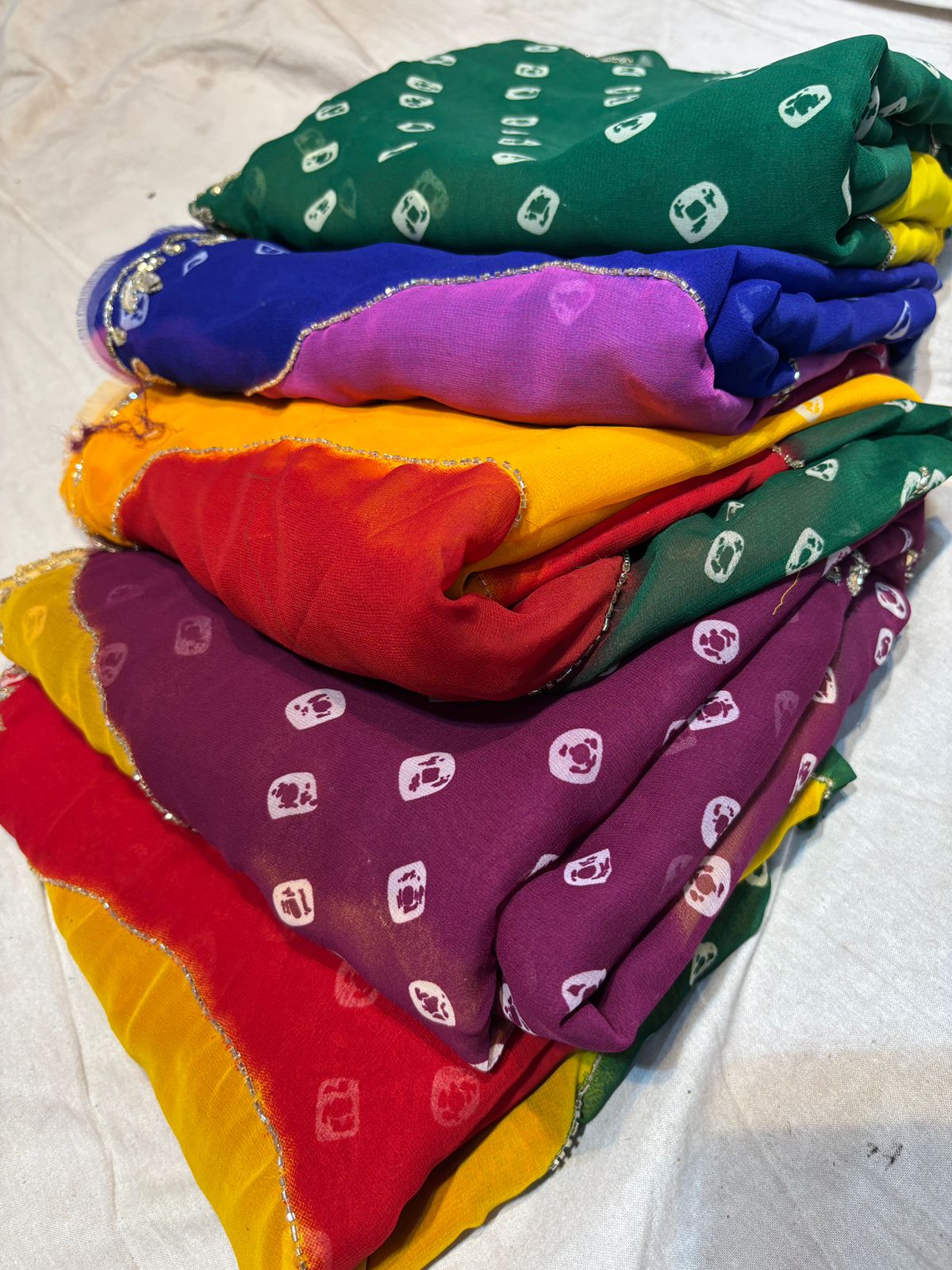 Bandhej Saree