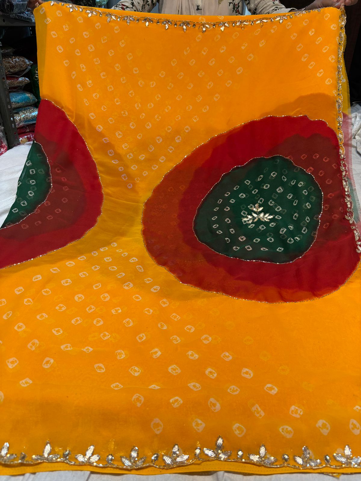 Bandhej Saree
