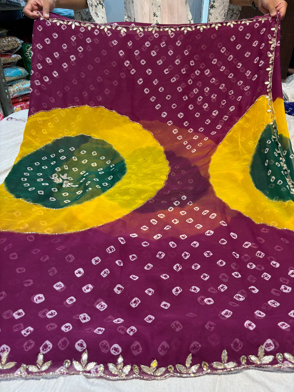 Bandhej Saree