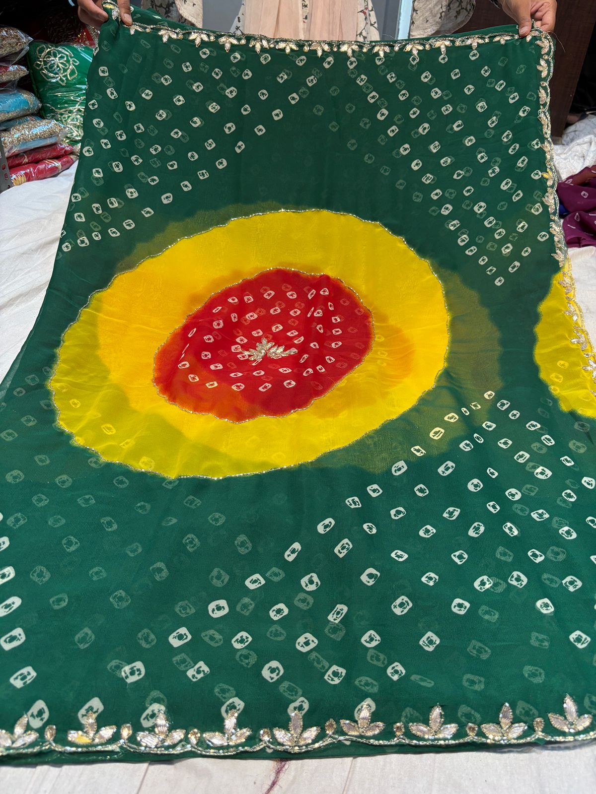 Bandhej Saree